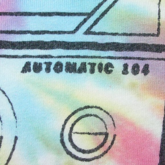 Tie-dye POLAROID Camera Tshirt, L, Cropped, SS - Picture 7 of 9